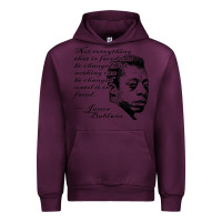 Mauve Wine james baldwin Urban Hoodie - linhVisuals
