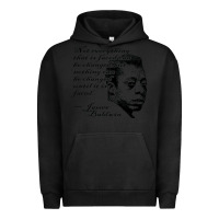 Pigment Black james baldwin Urban Hoodie - linhVisuals