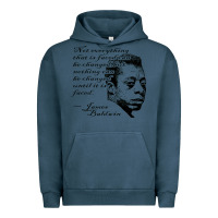 Pigment Midnight Navy james baldwin Urban Hoodie - linhVisuals
