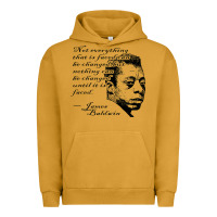 Pigment Peanut Butter james baldwin Urban Hoodie - linhVisuals