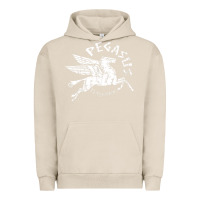 Pigment French Oak ivory pegasus Urban Hoodie - linhVisuals