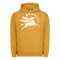Pigment Peanut Butter ivory pegasus Urban Hoodie - linhVisuals