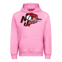 Fuchsia Pink jackals Urban Hoodie - linhVisuals