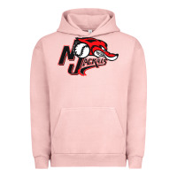 Pigment Salmon jackals Urban Hoodie - linhVisuals