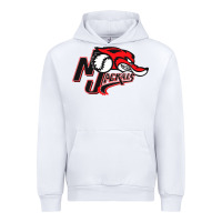 White jackals Urban Hoodie - linhVisuals