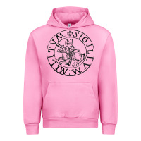 Fuchsia Pink knights templar sigil Urban Hoodie - linhVisuals