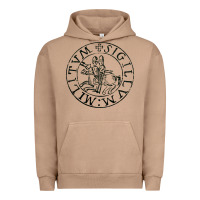 Pigment Burro knights templar sigil Urban Hoodie - linhVisuals