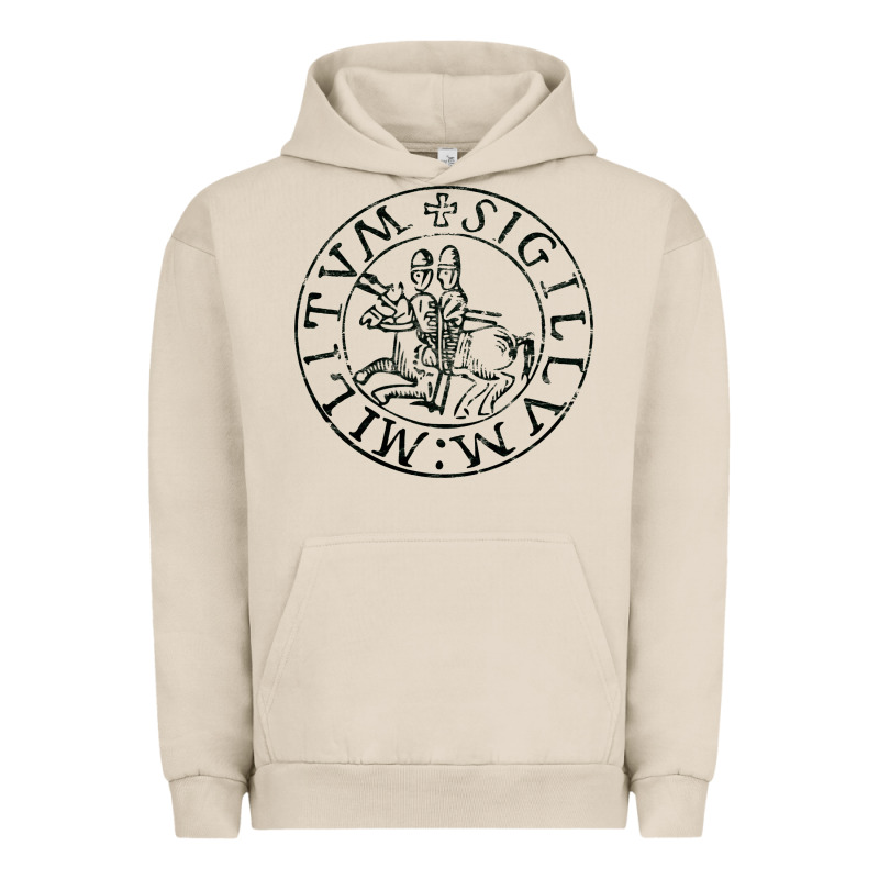 Knights Templar Sigil Urban Hoodie by linhVisuals | Teevron