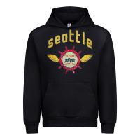 Black seattle pilots baseball vintage Urban Hoodie - linhVisuals