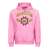 Fuchsia Pink seattle pilots baseball vintage Urban Hoodie - linhVisuals