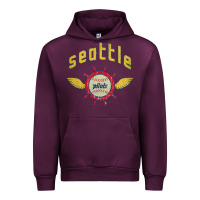 Mauve Wine seattle pilots baseball vintage Urban Hoodie - linhVisuals