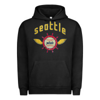 Pigment Black seattle pilots baseball vintage Urban Hoodie - linhVisuals