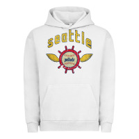 Pigment Lunar Rock seattle pilots baseball vintage Urban Hoodie - linhVisuals