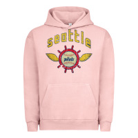 Pigment Salmon seattle pilots baseball vintage Urban Hoodie - linhVisuals