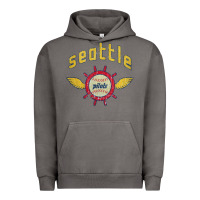 Pigment Tornado seattle pilots baseball vintage Urban Hoodie - linhVisuals