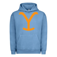Pigment Pebble Blue dutton ranch Urban Hoodie - linhVisuals