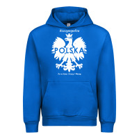 Cobalt poland rzeczpospolita polska polish eagle symbol Urban Hoodie - linhVisuals