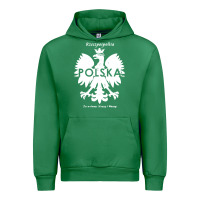 Emerald poland rzeczpospolita polska polish eagle symbol Urban Hoodie - linhVisuals