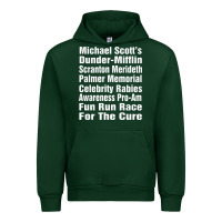 Forest Green fun office tv show Urban Hoodie - linhVisuals
