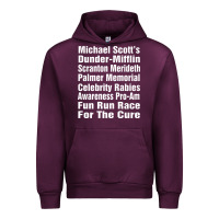 Mauve Wine fun office tv show Urban Hoodie - linhVisuals
