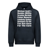 Navy fun office tv show Urban Hoodie - linhVisuals