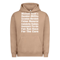 Pigment Burro fun office tv show Urban Hoodie - linhVisuals