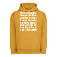 Pigment Peanut Butter fun office tv show Urban Hoodie - linhVisuals