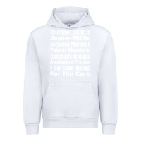 White fun office tv show Urban Hoodie - linhVisuals