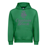 Emerald Captain Black Cigar Urban Hoodie - linhVisuals