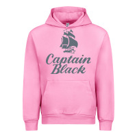 Fuchsia Pink Captain Black Cigar Urban Hoodie - linhVisuals