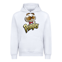 White pringles classic Urban Hoodie - linhVisuals