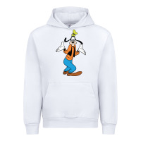 White goofy Urban Hoodie - linhVisuals