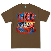 Cacao God Bless America Premium Tee - Jasminsmagicworld