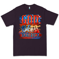 Plum God Bless America Premium Tee - Jasminsmagicworld