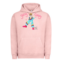 Pigment Salmon yung gravy müsïc Urban Hoodie - linhVisuals