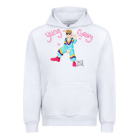 White yung gravy müsïc Urban Hoodie - linhVisuals