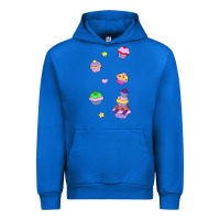 Cobalt cupcakes! Urban Hoodie - linhVisuals