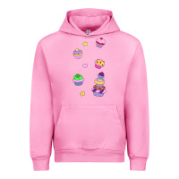 Fuchsia Pink cupcakes! Urban Hoodie - linhVisuals