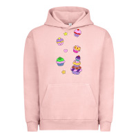 Pigment Salmon cupcakes! Urban Hoodie - linhVisuals