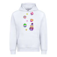 White cupcakes! Urban Hoodie - linhVisuals