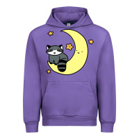 Tulip crescent moon raccoon Urban Hoodie - linhVisuals