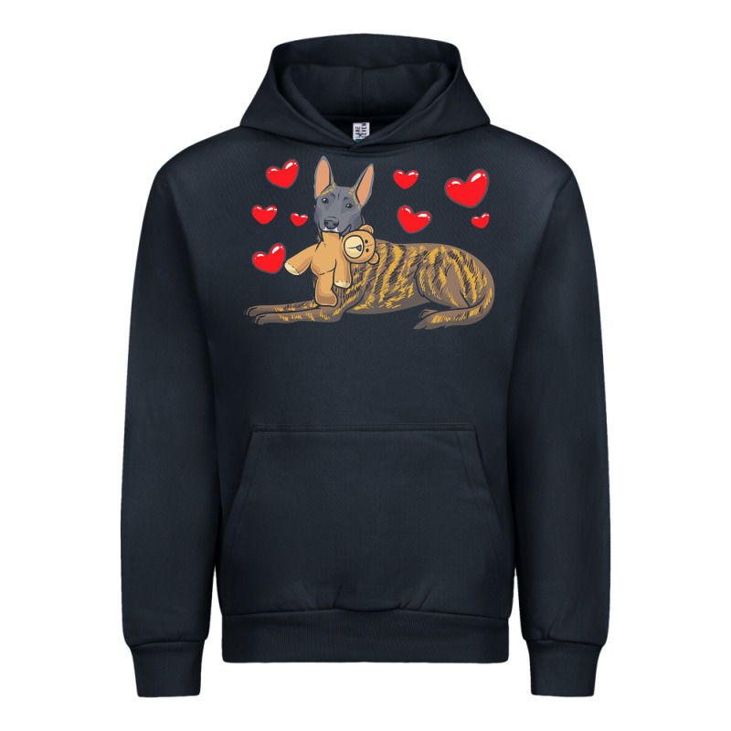 Dutch Shepherd Dog T  Shirt Dutch Shepherd Dog With Stuffed Animal And Urban Hoodie by linhVisuals | Teevron