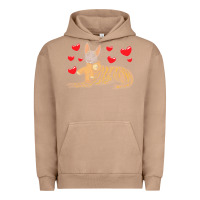 Pigment Burro dutch shepherd dog t  shirt dutch shepherd dog with stuffed animal and Urban Hoodie - linhVisuals