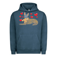 Pigment Midnight Navy dutch shepherd dog t  shirt dutch shepherd dog with stuffed animal and Urban Hoodie - linhVisuals