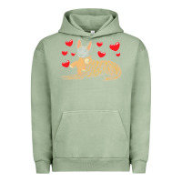 Pigment Oil Green dutch shepherd dog t  shirt dutch shepherd dog with stuffed animal and Urban Hoodie - linhVisuals