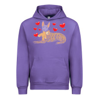 Tulip dutch shepherd dog t  shirt dutch shepherd dog with stuffed animal and Urban Hoodie - linhVisuals