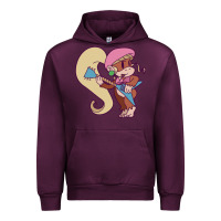 Mauve Wine cute guitarist dixie kong Urban Hoodie - linhVisuals