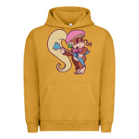 Pigment Peanut Butter cute guitarist dixie kong Urban Hoodie - linhVisuals