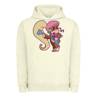 Pigment Pistachio cute guitarist dixie kong Urban Hoodie - linhVisuals
