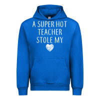Cobalt funny a super hot teacher stole my heart unisex t shirt Urban Hoodie - linhVisuals